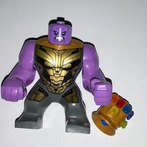 Lego Thanos Lego Marvel Comics Minfigure